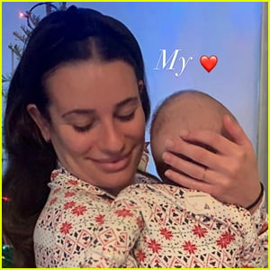 Lea Michele Shares Sweet Photos from First Christmas with Son Ever!