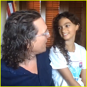 Matthew McConaughey's Daughter Vida Makes Rare Appearance in Video Interview With Him