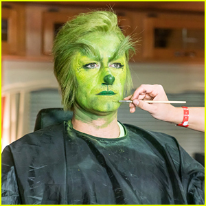 It Took Matthew Morrison Over Three Hours To Put On The Grinch Costume For 'Dr. Seuss' The Grinch Musical'