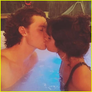 Shawn Mendes & Camila Cabello Kiss in the Hot Tub on Christmas!