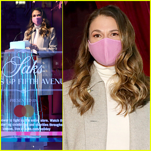Sutton Foster Hosts Holiday Event at Saks Fifth Avenue