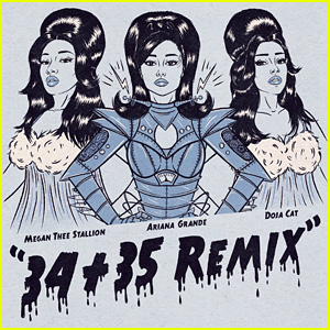 Ariana Grande Drops '34+35' Remix Featuring Two of Rap Music's Hottest Female Stars - Listen Now!