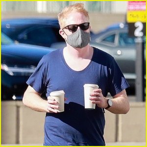 Jesse Tyler Ferguson Starts Off His Morning with a Coffee Run