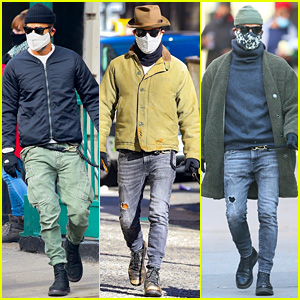 See Justin Theroux's Latest Dog-Walking Photos & Check Out His Cool Street Style!