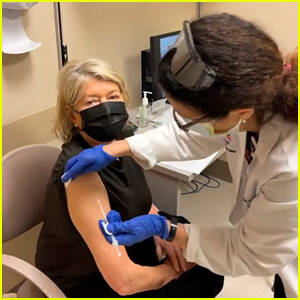 Martha Stewart Receives COVID-19 Vaccine, Responds to Concerns That She 'Jumped the Line'