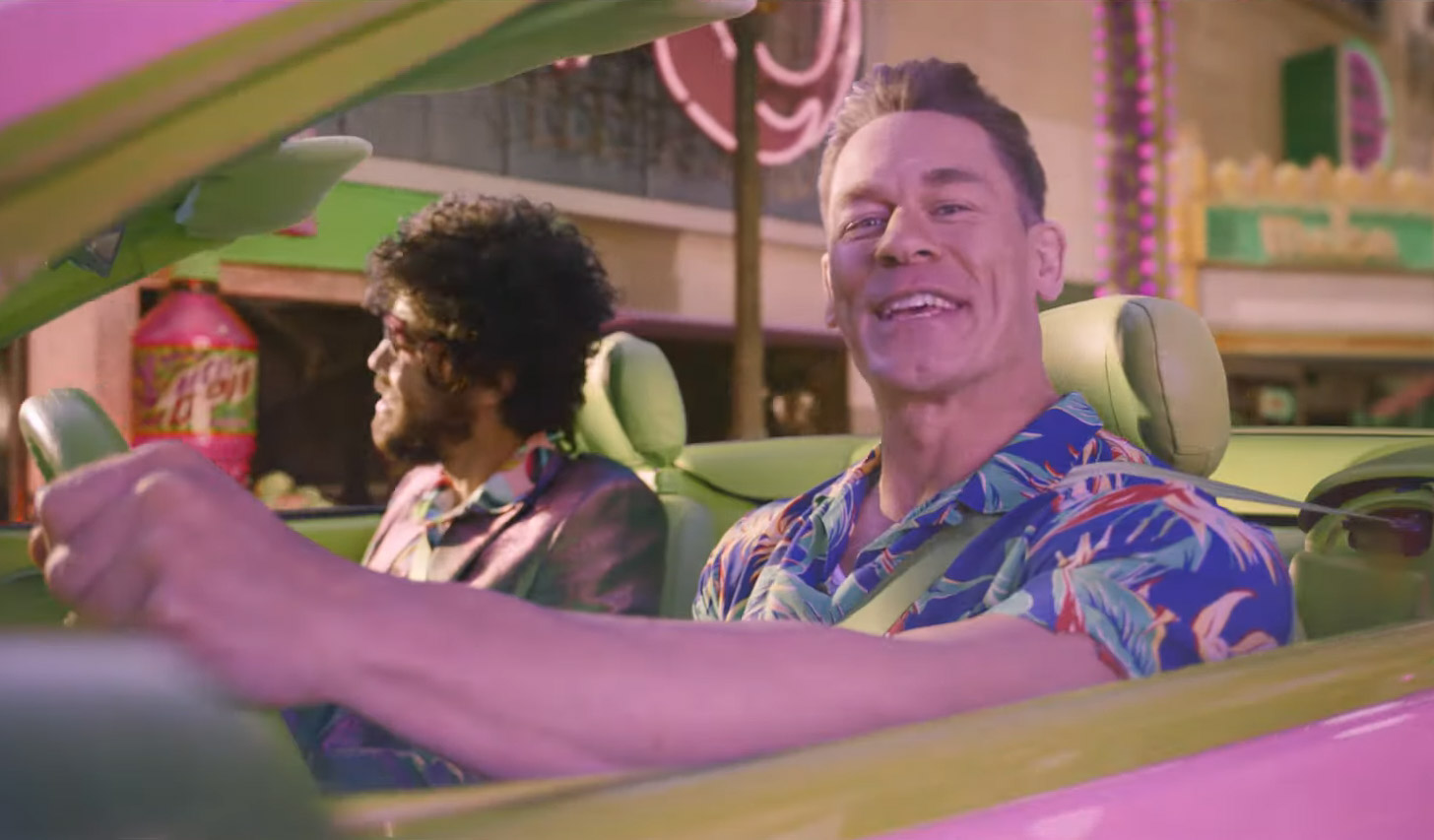 John Cena & Mountain Dew’s Super Bowl Commercial Includes a Million(01)