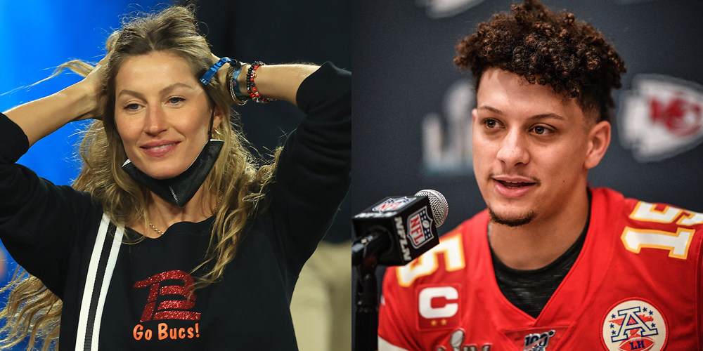 Patrick Mahomes’ Mom Tweeted at Gisele Bundchen During 2021 Super Bowl