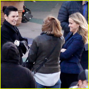Julianna Margulies Spotted on Set of 'The Morning Show' for First Time with Reese Witherspoon!