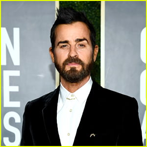 Justin Theroux Rocks a Fauxhawk at the Golden Globes 2021