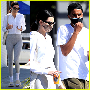 Kendall Jenner Grabs Juice With A Friend Just Before Sister Kim Kardashian Announces Divorce From Kanye West