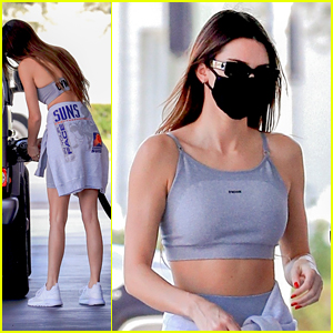 Kendall Jenner Wears Boyfriend Devin Booker's Phoenix Suns Hoodie Out in LA