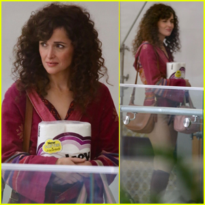 Rose Byrne Sports Super Curly Hair on Set of Apple TV+ Series 'Physical'