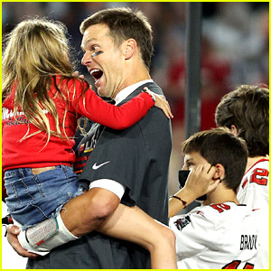 Tom Brady's 3 Kids Celebrate Super Bowl 2021 Win with Him - See Photos!