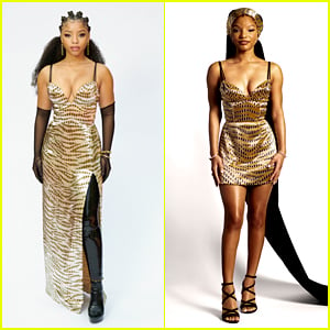 Chloe x Halle Slay in Golden Gowns For Grammys 2021