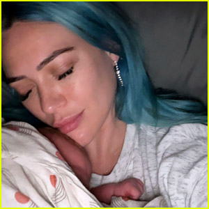 Hilary Duff Shares First Photos with Newborn Daughter Mae