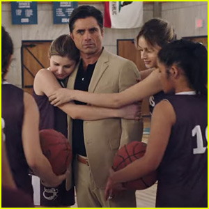 John Stamos Coaches A Girls' Basketball Team To Greatness in 'Big Shot' Trailer