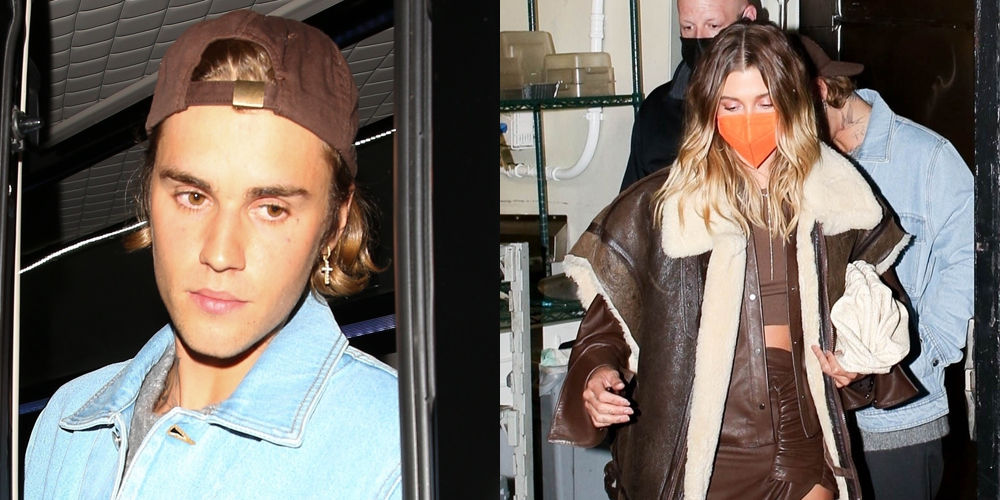 Justin & Hailey Bieber Head Out After Star-Studded ‘Justice’ Album Release Party