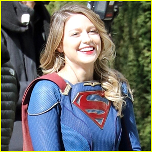 Melissa Benoist Shows Off Her Smile On 'Supergirl' Set Ahead of Final Season Premiere
