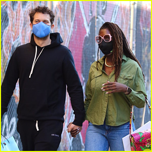 Jodie Turner-Smith & Joshua Jackson Hold Hands While Shopping in NYC