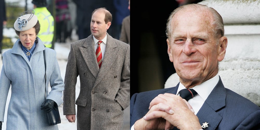 Prince Philip’s Children Princess Anne & Prince Edward Speak On Their