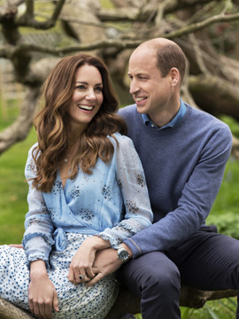 Prince William & Duchess Kate Middleton Debut 10th Anniversary Portraits, Send Out Rare Tweet to Mark the Occasion!