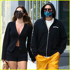 Scott Disick & Amelia Hamlin Switch Up Their Looks To Shop at Chrome Hearts in Miami