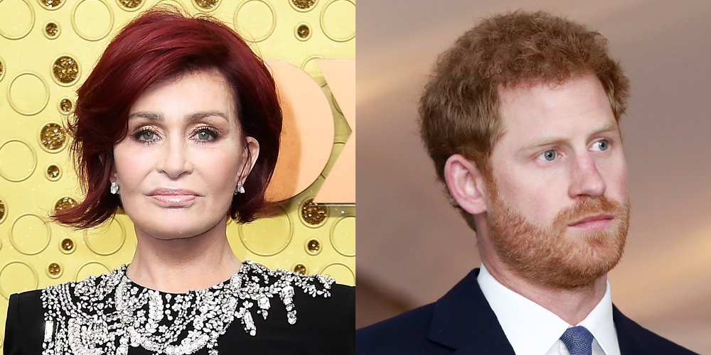 Sharon Osbourne Considers Prince Harry to Be the ‘Poster Boy’ of White Privilege