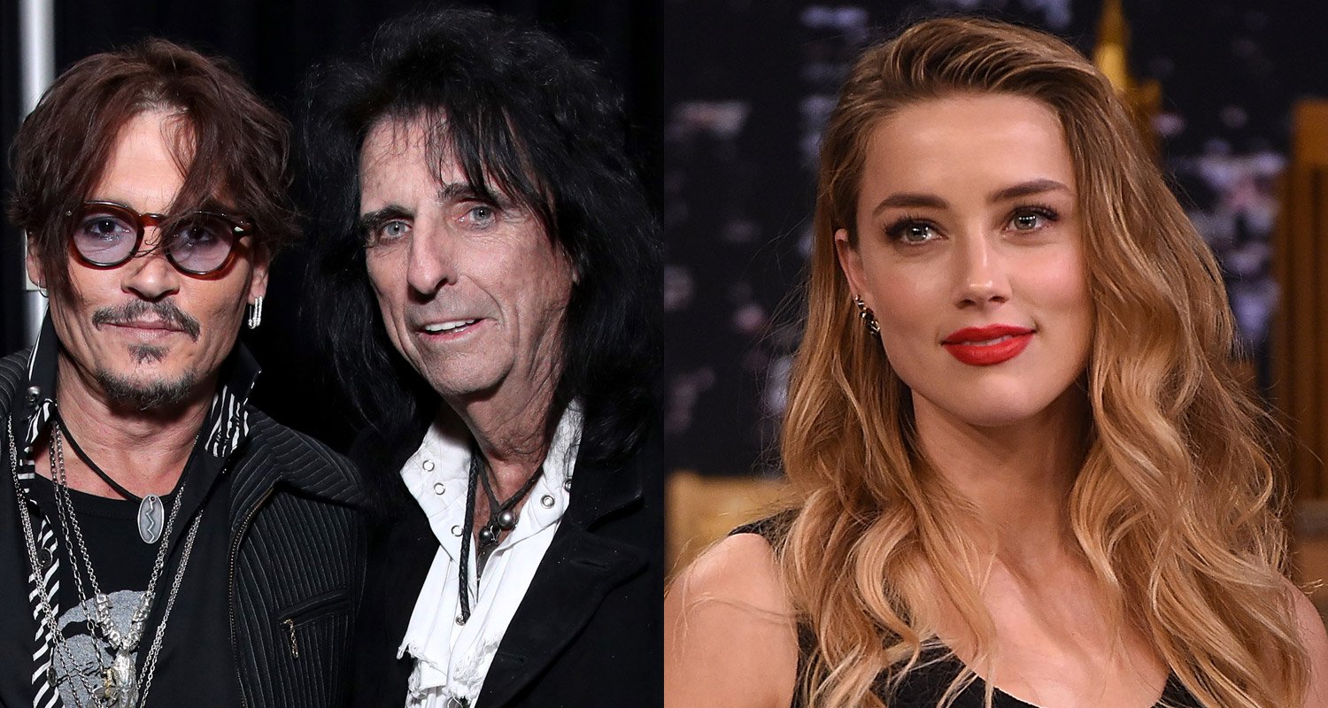 Alice Cooper Defends Longtime Pal Johnny Depp Against Amber Heard Abuse(01)