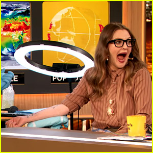 Drew Barrymore Gets a Special Tattoo While on TV - Watch the Video!