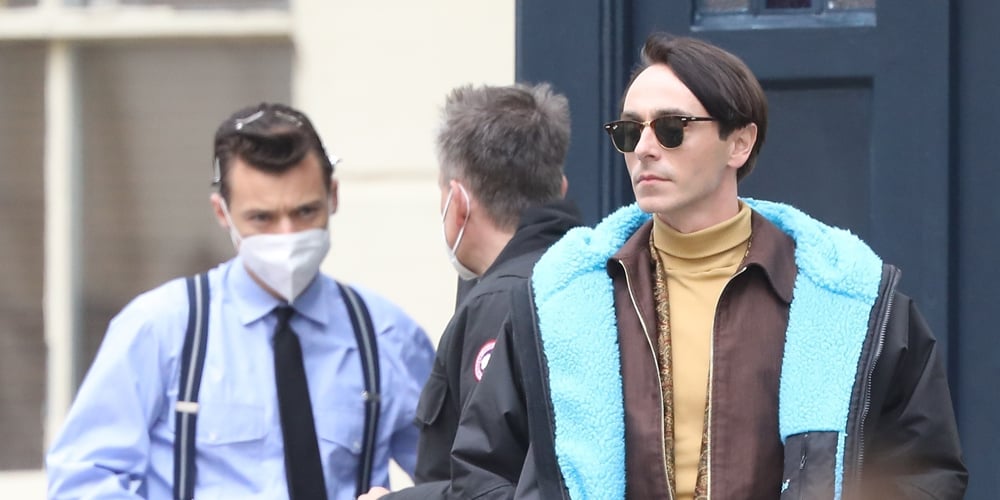 Harry Styles & Love Interest David Dawson Get Into Character on Set of ‘My Policeman’