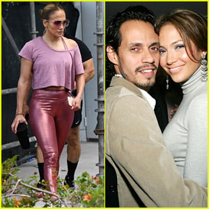 Jennifer Lopez Hits the Gym Amid Report That She Went Out for Coffee with Ex Marc Anthony