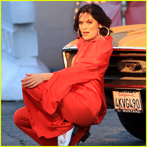 Jessie J Spotted Filming a New Music Video - See Every Photo!