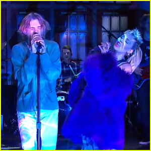 Miley Cyrus is Joined by The Kid LAROI for 'Without You' Performance on 'SNL' - Watch!