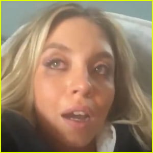 Sydney Sweeney Tears Up on Instagram Live After Trending 'For Being Ugly'