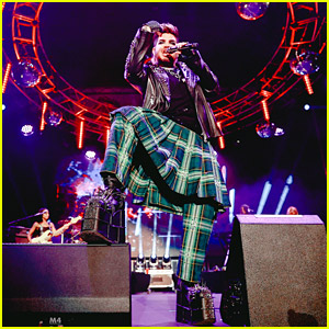 Adam Lambert Rocks the Stage During Pride Concert He Helped Curate
