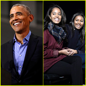 Barack Obama Opens Up About Daughters Malia & Sasha Obama's Activism