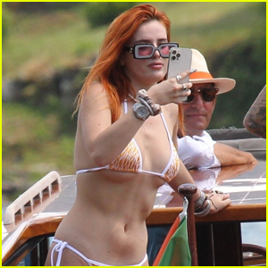 Bella Thorne Rocks a Yellow Bikini on Vacation with Her Fiance Benjamin Mascolo