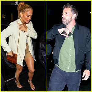 Jennifer Lopez & Ben Affleck Couple Up for Romantic Dinner Date in Beverly Hills (Photos)