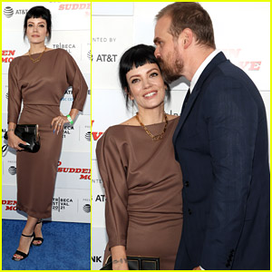 David Harbour & Lily Allen Are The Cutest Couple at 'No Sudden Move' Premiere at Tribeca