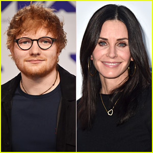 Ed Sheeran Teases New Single With Help From Courteney Cox - Listen Here!