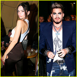 Emily Ratajkowski & Adam Lambert Join Tons of Stars for NYC Pride Weekend Kick-Off Party!