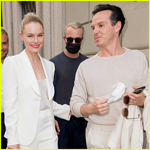 Kate Bosworth & Andrew Scott Hang Out Together at Armani Fashion Show in Milan!