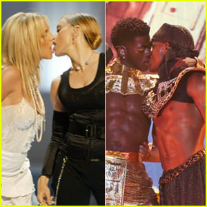 Madonna Claims She 'Did It First' In Response to Lil Nas X's Same-Sex Stage Kiss & He Reacts!