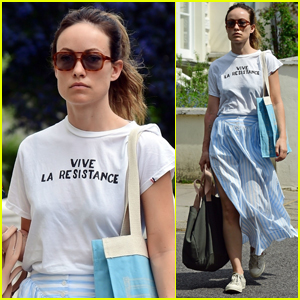Olivia Wilde Heads Out for a Stroll in Sunny London