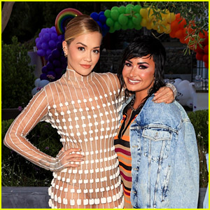 Rita Ora, Demi Lovato, & More Step Out for Pride Party in L.A.