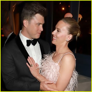 Scarlett Johansson Reveals That She Can't Always Run Lines With Husband Colin Jost