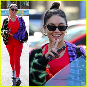 Vanessa Hudgens Hits The Gym After Launching Know Beauty Skin Care Line