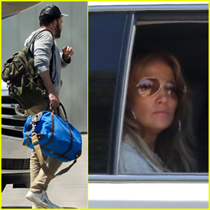 Ben Affleck & Jennifer Lopez Spotted Back in L.A. After Trip to the Hamptons