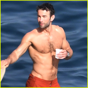 Chace Crawford Looks Hotter Than Ever While Baring Ripped Body on Vacation with Girlfriend Rebecca Rittenhouse