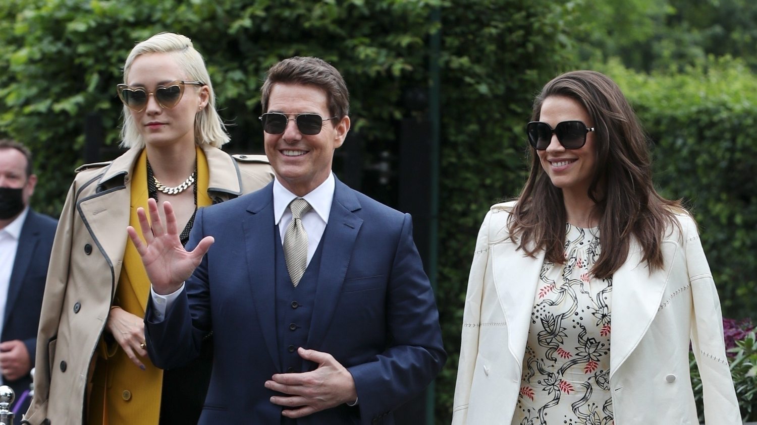 Tom Cruise Attends Wimbledon with His ‘Mission Impossible’ CoStars(02)